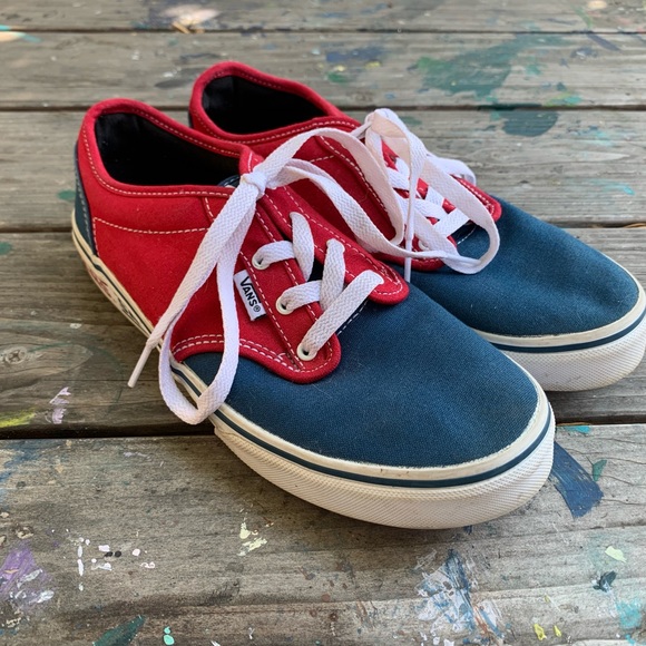 Vans Other - New Men’s or Boys Red and Blue Vans